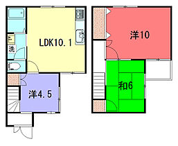 上京区薮之内町77-5 貸家  ｜ 京都府京都市上京区藪之内町77-5（賃貸一戸建3LDK・2階・65.93㎡） その2