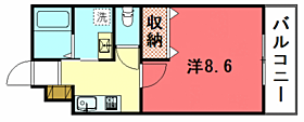 ハーミテージ修学院 103 ｜ 京都府京都市左京区山端森本町10（賃貸アパート1K・1階・28.09㎡） その2