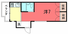 MYシャイン 201 ｜ 京都府京都市左京区高野竹屋町30（賃貸マンション1K・4階・19.56㎡） その2