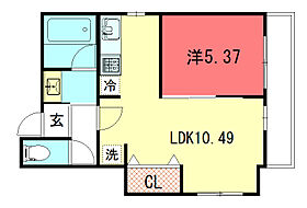 ATTRICE修学院 201 ｜ 京都府京都市左京区山端川岸町43-4（賃貸マンション1DK・2階・36.17㎡） その2