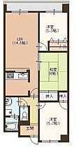 アメニティーRITTO 306 ｜ 滋賀県栗東市綣１丁目3-6（賃貸マンション3LDK・3階・69.76㎡） その2