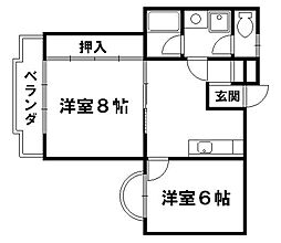 サンハイツ小栗栖II 3階