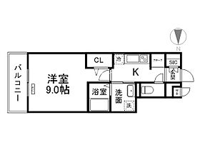 ストーリーズ　うずまさ  ｜ 京都府京都市右京区太秦安井小山町（賃貸マンション1K・5階・33.31㎡） その2