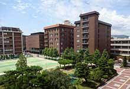 画像10:私立京都光華女子大学（1373m）