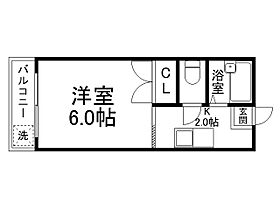 シティヴィラ北白川  ｜ 京都府京都市左京区北白川追分町（賃貸マンション1K・1階・18.79㎡） その2