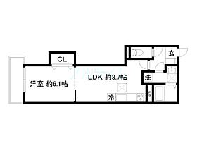 メゾンルノアール  ｜ 京都府京都市南区西九条大国町（賃貸アパート1LDK・1階・36.97㎡） その2