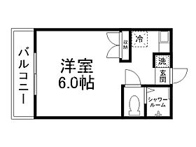 カーサ桃山  ｜ 京都府京都市伏見区桃山町鍋島（賃貸マンション1K・3階・19.25㎡） その2