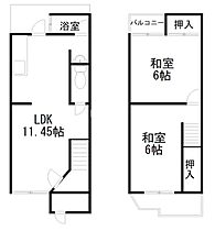 深草泓ノ壺町貸家  ｜ 京都府京都市伏見区深草泓ノ壺町（賃貸一戸建2LDK・--・49.41㎡） その2