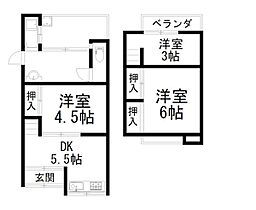 醍醐槇ノ内町23-31  ｜ 京都府京都市伏見区醍醐槇ノ内町（賃貸一戸建2LDK・--・35.82㎡） その2