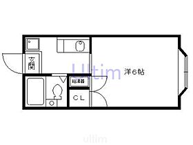 レディース井上  ｜ 京都府京都市伏見区深草極楽町（賃貸マンション1K・1階・17.00㎡） その2