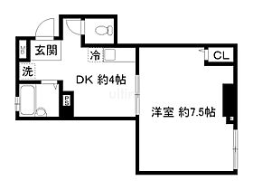 サンローラン九条  ｜ 京都府京都市南区東九条東御霊町（賃貸マンション1DK・1階・28.00㎡） その2