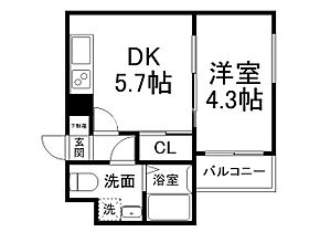 THE GARNET SUITE RESIDENCE山科WE  ｜ 京都府京都市山科区厨子奥矢倉町（賃貸マンション1DK・2階・25.15㎡） その2