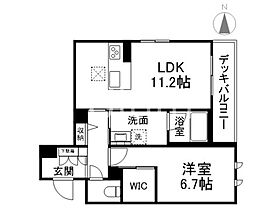 HABITER 御所西  ｜ 京都府京都市上京区茶屋町（賃貸マンション1LDK・1階・46.99㎡） その2