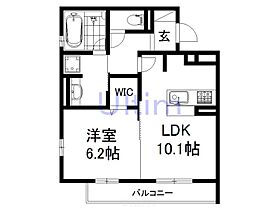 エーデルハイム東香園II番館  ｜ 京都府宇治市木幡熊小路（賃貸アパート1LDK・2階・43.68㎡） その2