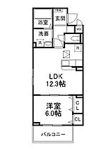 ジオコート  ｜ 京都府京都市南区吉祥院砂ノ町（賃貸アパート1LDK・1階・45.20㎡） その2