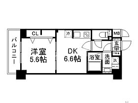 ベラジオ雅び京都西院  ｜ 京都府京都市右京区西院安塚町（賃貸マンション1DK・4階・32.30㎡） その2