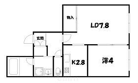 新町六角館  ｜ 京都府京都市中京区新町通六角下る六角町（賃貸マンション2K・3階・35.20㎡） その2