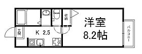 グランツ山田  ｜ 京都府京都市東山区泉涌寺東林町（賃貸アパート1K・1階・25.60㎡） その2