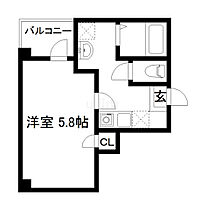 GARNET RESIDENCE MIYA  ｜ 京都府京都市東山区福稲柿本町（賃貸マンション1K・4階・19.10㎡） その2