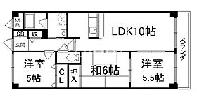 モイセス桜木  ｜ 京都府京都市伏見区石田桜木（賃貸マンション3LDK・2階・60.25㎡） その2