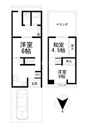 寺戸町永田貸家