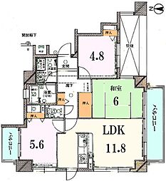 間取図画像 3LDK