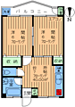 松ケ丘ハイツ2階11.0万円