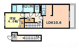 ラウレアハレ 205 ｜ 兵庫県加東市南山4丁目18-4（賃貸アパート1LDK・2階・42.89㎡） その2