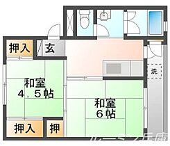 ビレッジハウス北条第三（Ｇ） 2-207 ｜ 兵庫県加西市北条町北条273-3（賃貸マンション2K・5階・33.54㎡） その2