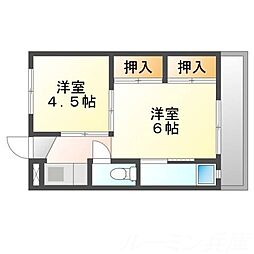 🉐敷金礼金0円！🉐ビレッジハウス朝日ヶ丘（Ｐ2）