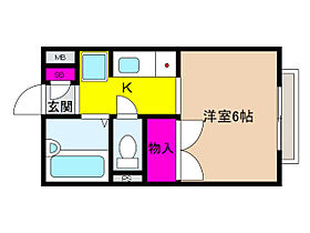 兵庫県神戸市東灘区御影３丁目（賃貸アパート1K・2階・19.87㎡） その2