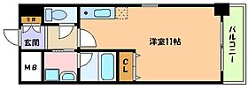 兵庫県神戸市東灘区御影山手１丁目（賃貸マンション1K・2階・29.51㎡） その2