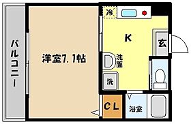 兵庫県神戸市東灘区御影中町６丁目（賃貸マンション1K・2階・22.05㎡） その2