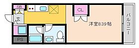 兵庫県神戸市東灘区深江北町４丁目（賃貸マンション1K・6階・25.12㎡） その2