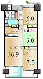 間取図画像 3LDK