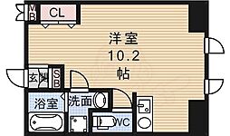新栄プロパティー沢田 ワンルームの間取図画像