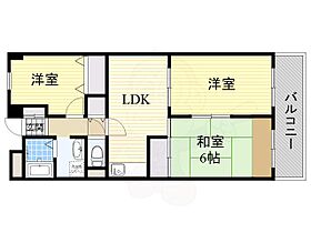 グランドハイツ杉田1  ｜ 大阪府富田林市甲田１丁目14番4号（賃貸マンション3LDK・3階・61.00㎡） その2