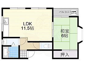 セントヒル藤井寺  ｜ 大阪府藤井寺市林５丁目（賃貸マンション1LDK・2階・39.00㎡） その2