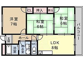 スピールプラッツ  ｜ 大阪府富田林市加太２丁目（賃貸マンション3LDK・2階・60.00㎡） その2