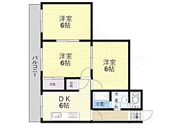 第2岡本ハイツ 2階/-