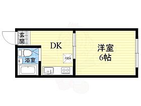 ヤングタウン  ｜ 大阪府富田林市錦織南１丁目3番46号（賃貸アパート1DK・2階・20.00㎡） その2