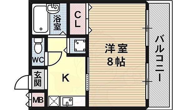 フリージアコート ｜大阪府藤井寺市藤井寺３丁目(賃貸マンション1K・3階・24.30㎡)の写真 その2