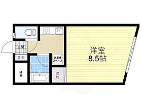 レディースマンションプリンセス  ｜ 大阪府南河内郡河南町大字一須賀（賃貸マンション1K・4階・24.80㎡） その2