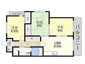 ウッドファイブ2  ｜ 大阪府藤井寺市林５丁目（賃貸マンション3LDK・4階・60.00㎡） その2