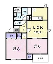 サンパティーク1  ｜ 大阪府松原市別所７丁目3番1号（賃貸アパート2LDK・2階・56.34㎡） その2