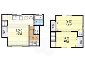 大県4丁目戸建  ｜ 大阪府柏原市大県４丁目（賃貸一戸建2LDK・1階・51.30㎡） その2