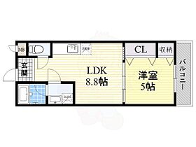 サンライズ中野  ｜ 大阪府富田林市中野町３丁目7番24号（賃貸アパート1LDK・1階・31.50㎡） その2