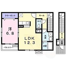 プランテ M  ｜ 大阪府八尾市教興寺５丁目127番（賃貸アパート1LDK・2階・45.50㎡） その2