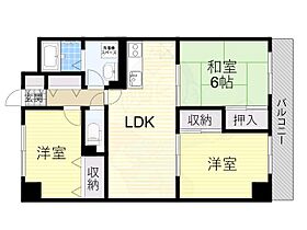 アルカザーレ国分西  ｜ 大阪府柏原市国分西２丁目6番36号（賃貸マンション3LDK・1階・65.00㎡） その2