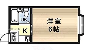 ロイヤル柏原 327 ｜ 大阪府柏原市大県３丁目（賃貸マンション1K・3階・20.00㎡） その2